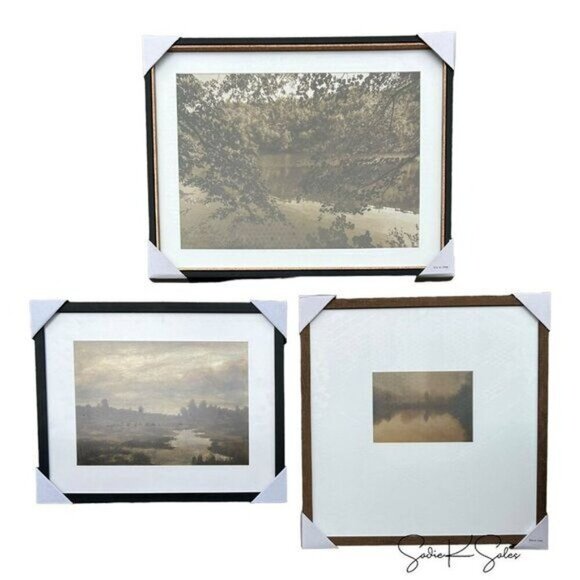 20x20 Warm Landscape Framed Wall Art - Threshold Studio McGee - Target Fall 2024 - Picture 4 of 5